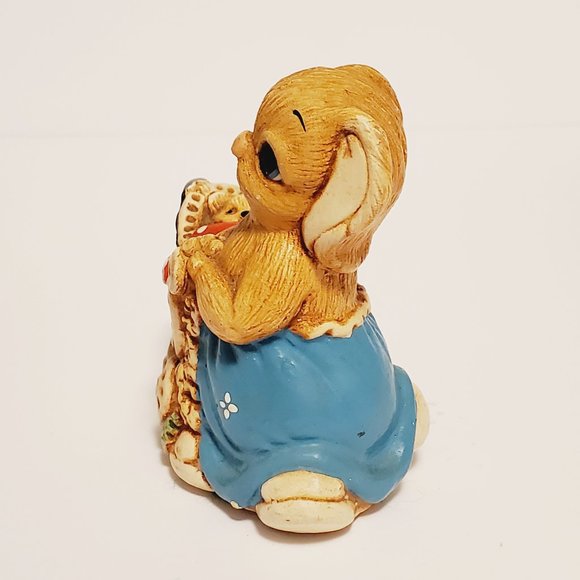 Vintage Pendelfin Bunnies Woodlander "Baby Doll" - Picture 8 of 10